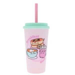 NWT, Pusheen The Cat “Breakfast Club”
Beaker & Straw/Tumbler W/ Straw